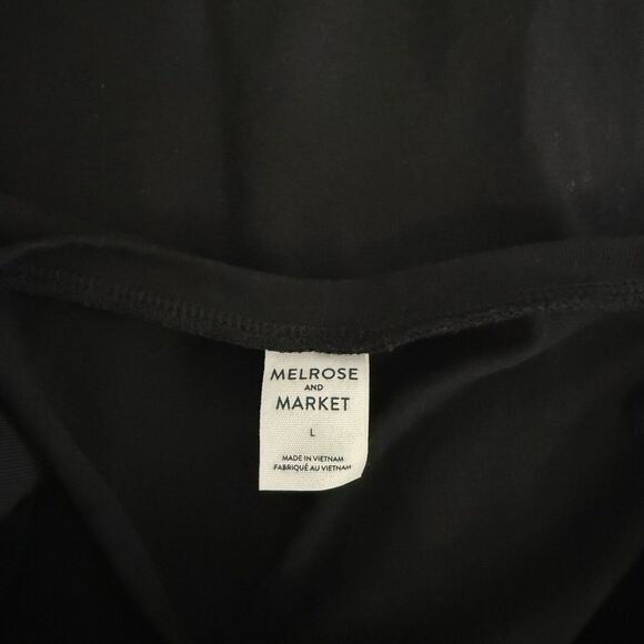 Melrose & Market black Dress Size L - Picture 7 of 8